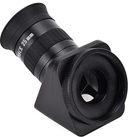 25 mm teleskopokular, optisk glaslins med T2-fäste, högeffektteleskoptillbehör för astronomiobservation, okular med blå filmbeläggning för klar bild, lätt