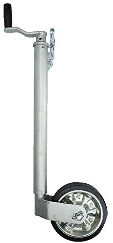 AB Tools 48 mm Stützrad für Anhänger und Caravan Pferdebox Heavy Duty 400 kg Max Nase