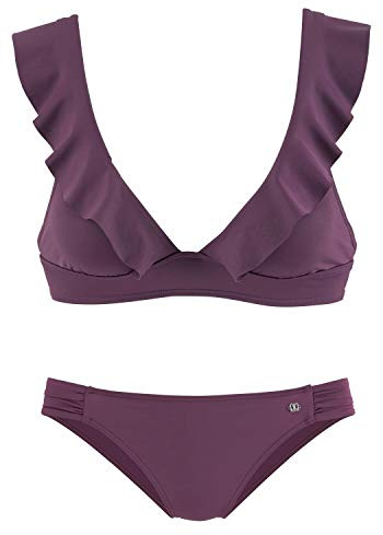 JETTE Joop Damen Bikini Bordeaux 38 (S-M) C/D