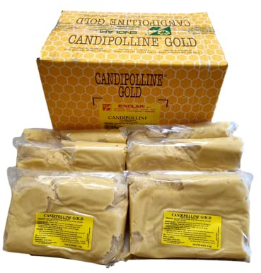 Beekeeping Supplies UK Ltd Candipolline Gold - 6 x 1kg Packs - Total of 6kg - Excellent Date - May 2027 +MBK