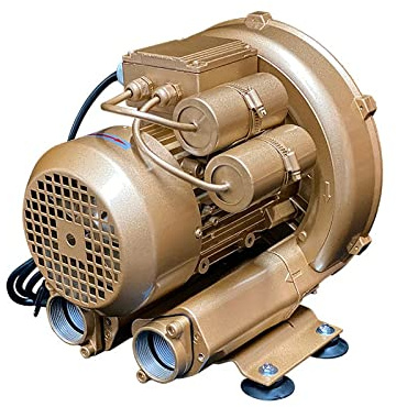 Regenerative Blower EKZ 98-20 | Pressure or Vacuum Applications | 58 CFM - 2 PSI - 3.8 inHg | Quiet Operation - Lightweight - Oil Free | No Maintenance Required!