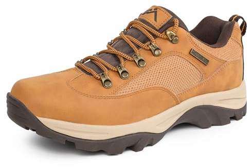 CC-Los Chaussures De Randonnée Imperméables pour Hommes Travail Jaune 42