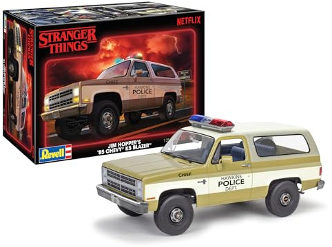 Revell 14558 Stranger Things Jim Hopper's '85 Chevy K5 Blazer 1:25 Scale 160-Piece Skill Level 4 Model Building Kit