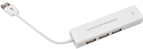 Tofficu Usb Hub Ethernet Port Adapter Usb to Ethernet Converter for Pc Compatibility