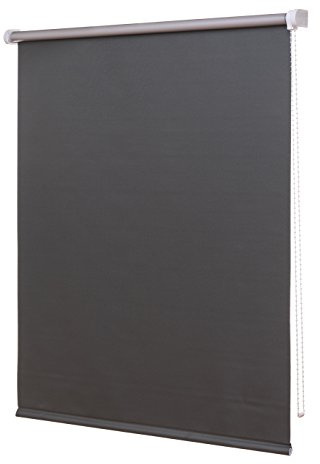 Ventanara® Thermorollo Verdunkelungsrollo Grau inklusive Montagematerial 80 x 160 cm