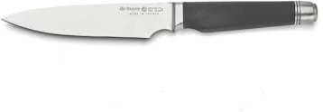 De Buyer - Couteau de service FK2 en acier inoxydable - Longueur 14 cm -, Noir