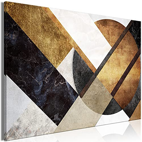 murando - Tableau Acoustique Abstrait 120x80 cm 1 Partie - Décoration Murale Anti-Bruit Isolation Phonique Bureau Chambre Panneau Insonorisant Impression sur Toile - Abstrait Blanc a-A-0753-b-a