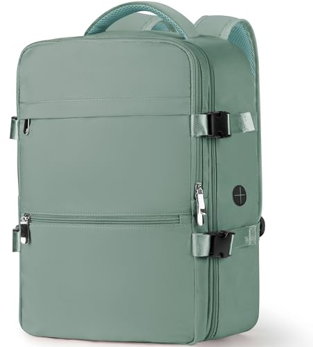 WOUIYO Zaino Ryanair 40x30x20 Bagaglio a Mano 40x30x20 Zaino per Ryanair Wizz Air Zaino da Viaggio Aereo 24L Borse da Cabina Aereo Approvato per il volo Rucksack Valigia Zaini