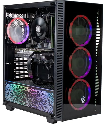 XUM Titan Gaming PC Intel Core i5-10400F GTX 1650 32GB 500GB SSD Win 11