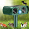 Repulsif Chat Exterieur, Ultrason Répulsif Chat avec Détecteur de Mouvement, Solaire Répulsif Anti Rongeurs pour Jardin Étanche Répulsif Animaux pour Renard, Chien, Écureuil