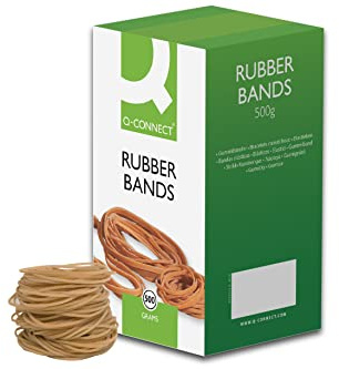 Q-Connect Rubber Bands No.16 63.5 x 1.6mm 500g KF10524