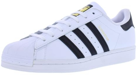 adidas Originals Men's Superstar Sneaker, Core White, 8 D (M)