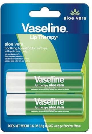 Vaseline Lip Therapy Aloe Care 2 x4.8g