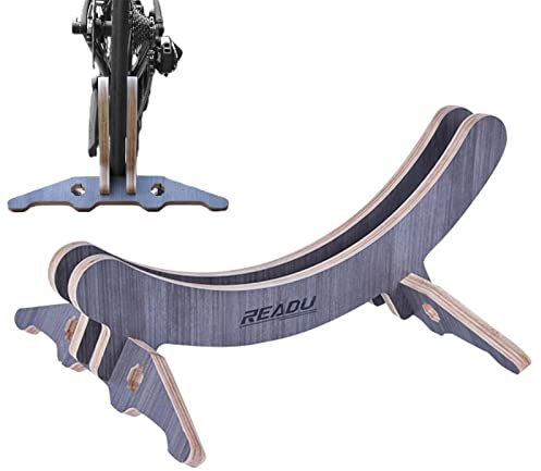 madera para suelo garaje - Soporte para organizador bicicletas independiente para suelo, garaje, la carretera, apartamento, tienda bicicletas