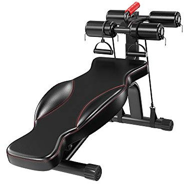 Hantelbank, kleine Hantel-Hantelbank, Heim-Multifunktions-Hantelbank, Fitnessgerät, Bauch-Bauchbrett, 144 Dateien, Fitness-Anpassung, Fitness-Hantel