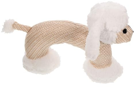 BUGUUYO Unzerstörbares Hundespielzeug Bissfestes üschspielzeug Mit Quietscher Kauspielzeug Für Welpen Und Aggressive Kauer Zahnpflege Pudel