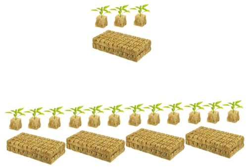 Yardwe 5 Set Spine Vegetali Cubetti Di Piantagione Radicamento Coltivazione Delle Piante Cubetti Di Piante Da Giardino Cubi Per La Propagazione Delle Piante 100 Pezzi * 5