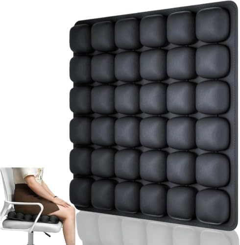 Sondur Travel Cushion, 3in 1 Portable 3D Seat Cushion, Breattable Office Stidentary Massage Cushion, för bilstol, kontorsstol, rullstol, sårt svansmärtlindring