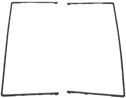 YUEHISY Byte Av Skärmramsram för Z Fold 6 F956 5G, LCD-skärm Mellanram, Plast, med Dynspänne och Reparationsverktygssats