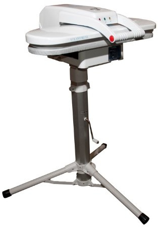 Professionelle Dampfbügelpresse (Erweiterte Bügel Drücken) mit Ständer von Speedypress - Kleine (Kompakt) Größe - 55cm y 22cm (zzgl. Decke & Schaum im Wert von 45 € GRATIS)