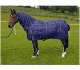 Sheldon - Coperta Invernale per Cavallo combinata, Tessuto Medio/Pesante 250 gr, Taglia Unica