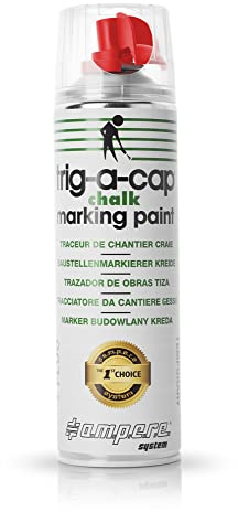 Ampere Kreidespray rot CHALK 500ml TRIG A CAP für temporäre Markierung, wasserlöslich