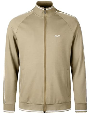 BOSS Tracksuit Jacket 10269555 02 Ropa de Estar por casa_Chaqueta, 275Light Beige, XL para Hombre