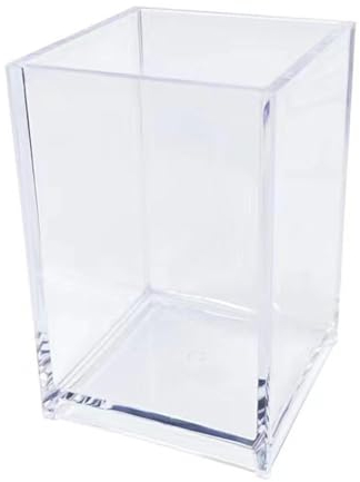 Aladeno Acryl-Stifthalter, großes Fassungsvermögen, Make-up-Pinselhalter, Bleistifthalter, multifunktionales Schreibtischzubehör, praktischer Stifthalter für Schreibtisch für