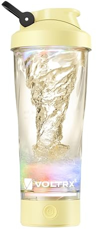 VOLTRX Shaker elektrisk proteinskakare 600 ml BPA-fri bärbar vortex-blandare