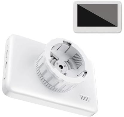 Telescopio Oculare Elettronico, Schermo TFT da 5 Pollici Telescopio Digitale Oculare Fotocamera 4K HD 5X Zoom Telescopio per Telescopi Astrofotografia Principianti