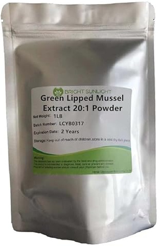 Bright sunlight Green Lipped Mussel Extract 20:1 Powder 1LB