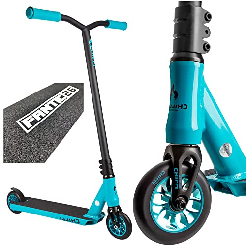 Chilli Pro Scooter Reaper Stunt-Scooter 110 mm + Odi Barends + F26 klistermärke Ice Teal + Odi