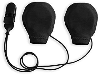 Ear Gear Cache-oreilles - Protection des instruments auditifs - Rondo, marron chocolat (noir)