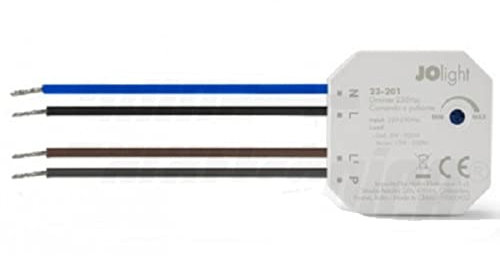 ALPHA ELETTRONICA DIMMER 240VAC CON CAVI PULSANTE MANTIENE MEMORIA