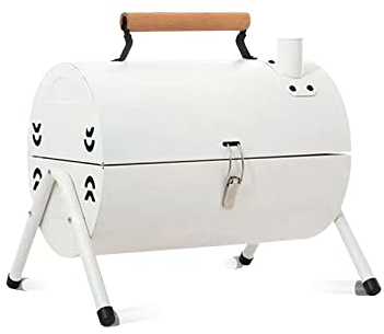 Ergocar Tragbar Holzkohlegrills, 2 in 1 Picknickgrill mit Backblech, Einfach zu säubern BBQ-Tischgrill, Barbecue Grill für Picknick Garten Terrasse Camping Reisen