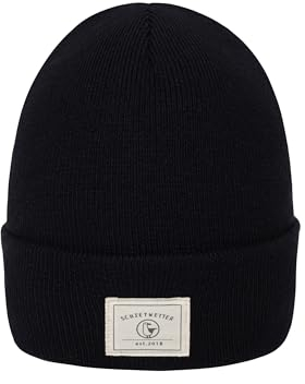 SCHIETWETTER Unisex Erw. Beanie Mütze Möwe, Strickmütze, mehrere Farben, Mütze warm & modisch
