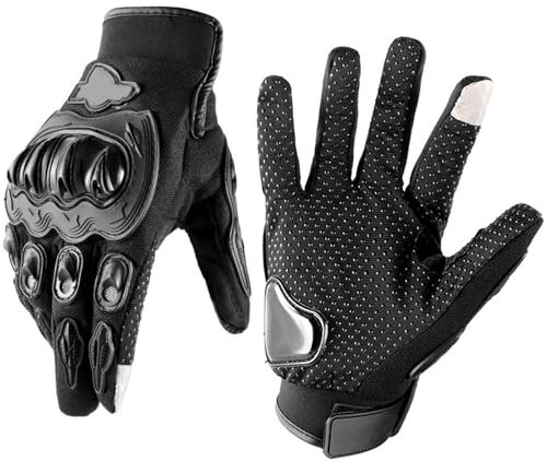 DXHGHYGL Guanti Moto Uomo,Guanti da Moto Uomo,Motociclista di Guida Touchscreen, Ciclismo, Arrampicata, Guanti Powersports