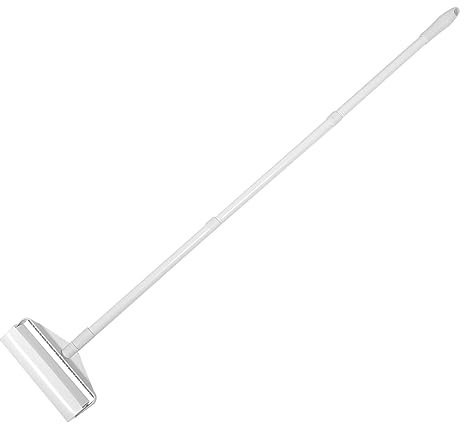 ibasenice Rouleau Adhésif Anti-Poils De Chien Et Chat à Manche Télescopique en Plastique, Brosse Anti-Peluches 3 Sections 19 Cm pour Canapé Et Vêtements, Nettoyage Domestique