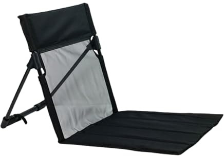 Fuuxtci Chaise De Support Dorsal pour La Plage, Siège De Plage Pliable avec Sac De Rangement, Portable pour La Randonnée, Le Camping, La Plage