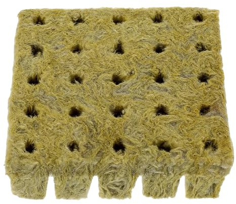 DECHOUS Blocco di Torba Vegetale 25 Pezzi 25x25x40mm per Coltivazione Senza Suolo, Terreno Nutriente Biodegradabile per Trapianto e Vivaismo di Fiori, Ortaggi e Piante Verdi