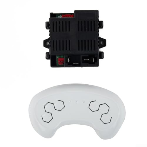 Receptor de 2.4 G y control remoto, para coche de paseo para niños, piezas de repuesto de vehículo eléctrico de 12 V 6 V, juego de controlador compatible con HH-670K (HH-670K-2.4G 12V juego completo)