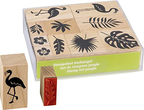 Heyda stämpelset med stämpelset (djungel)
