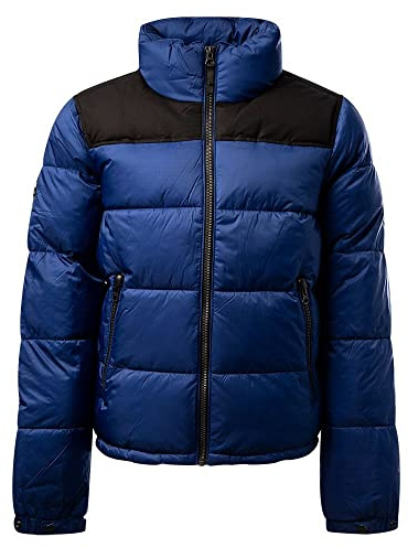 Superdry código para hombre JKT Mazarine Blue, Large, Color azul., L