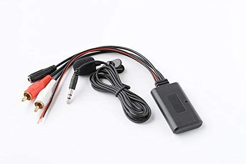 Auto 12V Aux Bluetooth 5.0 modulo adattatore Musica ricevitore Kit auto con 2 RCA ingresso Aux Audio sostituzione compatibile con auto Radio Stereo Speaker