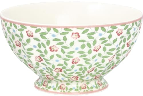 GreenGate Lotta French Bowl XLarge White 13,5cm