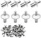 150 Piezas Remaches de Golpe: Remaches de Accionamiento, Remaches de Tracción de Núcleo, Remache de Aluminio de expansión, Remaches de núcleo de Aluminio con Cabeza Redonda para fijar automóviles,etc