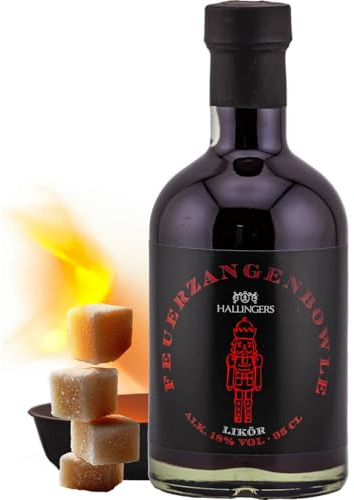 Hallingers Genuss Manufaktur Premium Weihnachts-Likör zu Weihnachten und im Advent als Geschenk zur Weihnacht