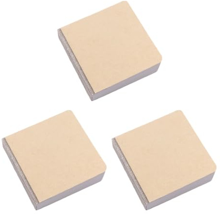 Lot de 3 Petit Carnet de Croquis, Art Cahier de Croquis Carrés de 58 Feuilles, Livre Dessin Épais 200g/m², Journal Aquarelle Portable pour Peinture et Dessin(3,15 X 3,15 Pouces)