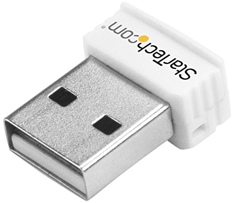 StarTech - Mini Clé USB sans Fil N 150 Mbps - Adaptateur USB WiFi 802.11n g 1T1R - Adaptateur réseau - USB 2.0-802.11b, 802.11g, 802.11n - Blanc