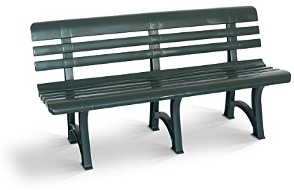 BICA 89.5 Olimpia Sitzbank, Grün, 150 x 53 x 77 cm, 150 x 53 x 72 cm